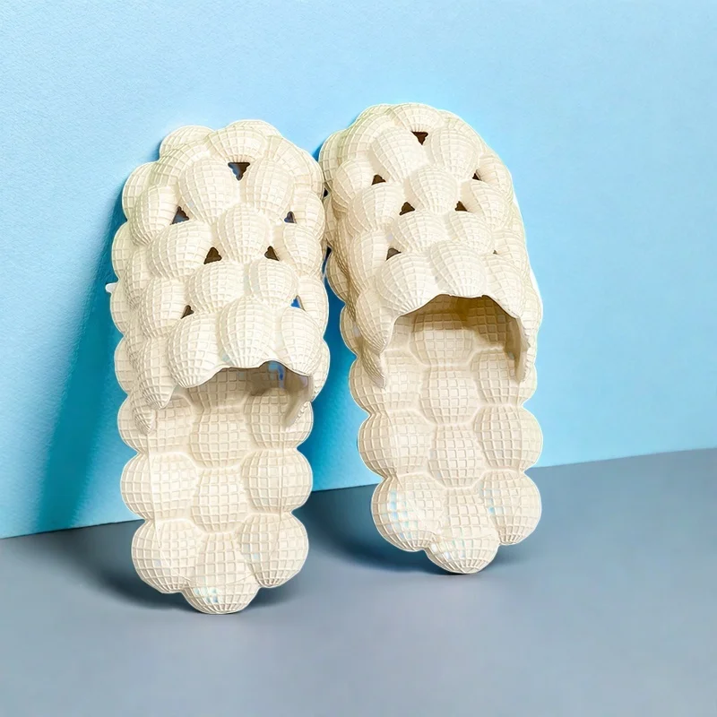 شباشب ناعمة ونطاطة - ألوان متعددة، أحذية منزلية مريحة غير قابلة للانزلاق، صنادل صيفية عصرية للفتيات #5