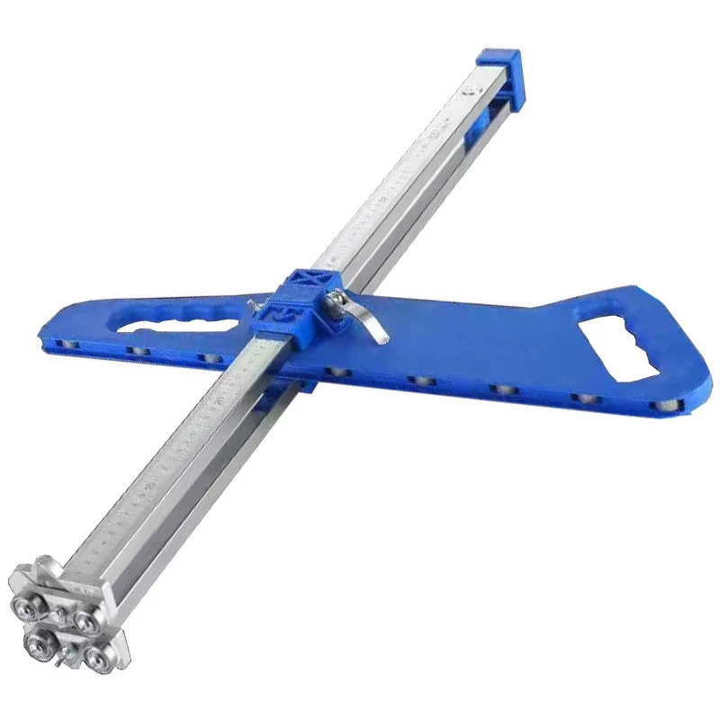 

Stainless Steel 20-610mm Gypsum Board Cutter Hand Push Drywall Cutting Knife Portable Roller Woodworking Cutting Board Tools