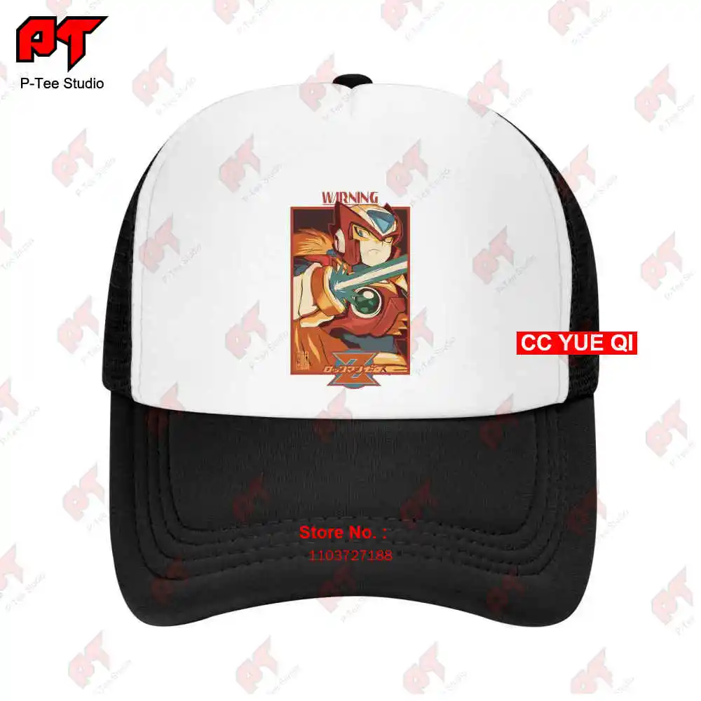 Zero Maverick Hunter Rockman X Megaman X Baseball Caps Truck Cap 4QD3