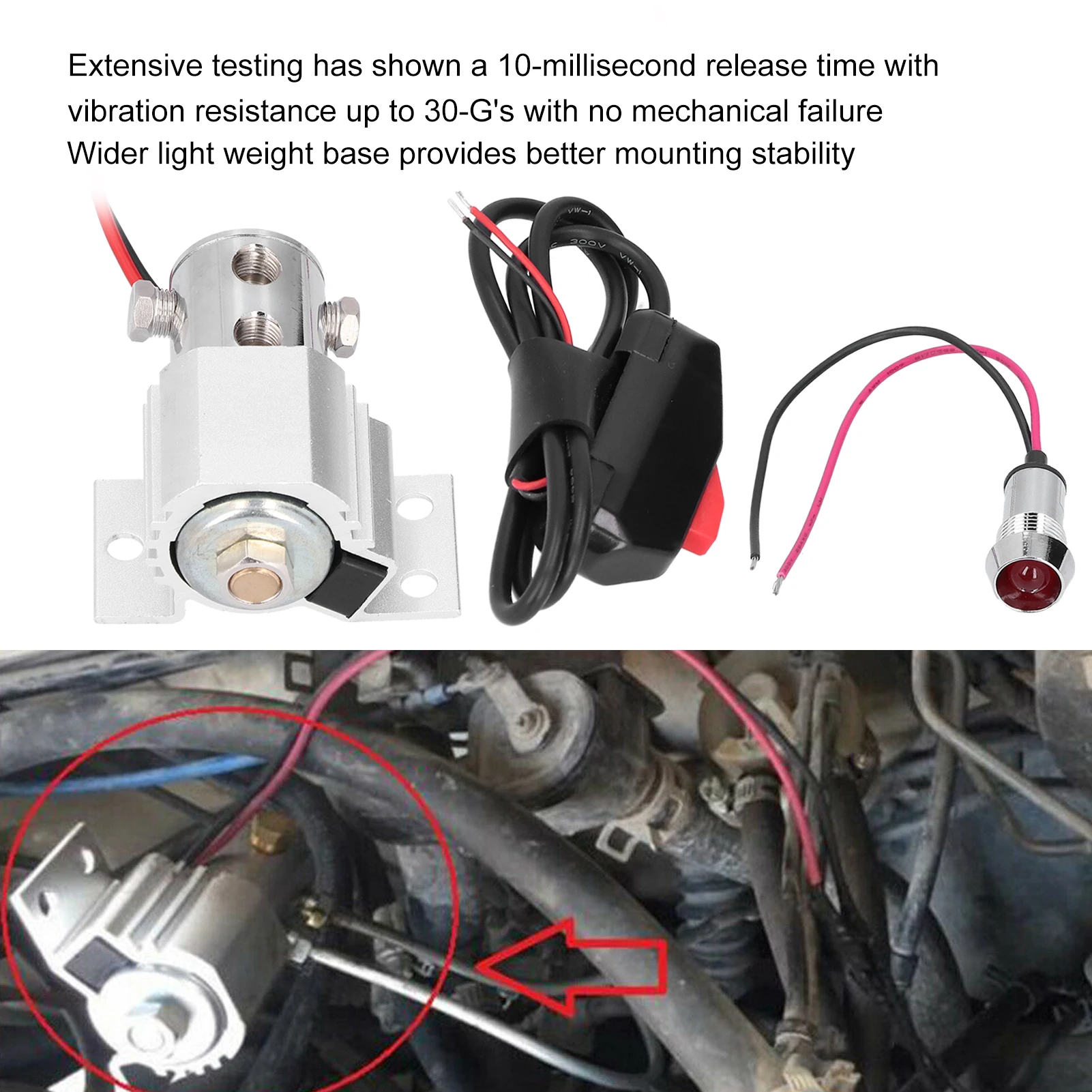 

Car Front Brake Line Lock Kit Tyre Locker Aluminium Alloy Roll Control Hill Holder Universal