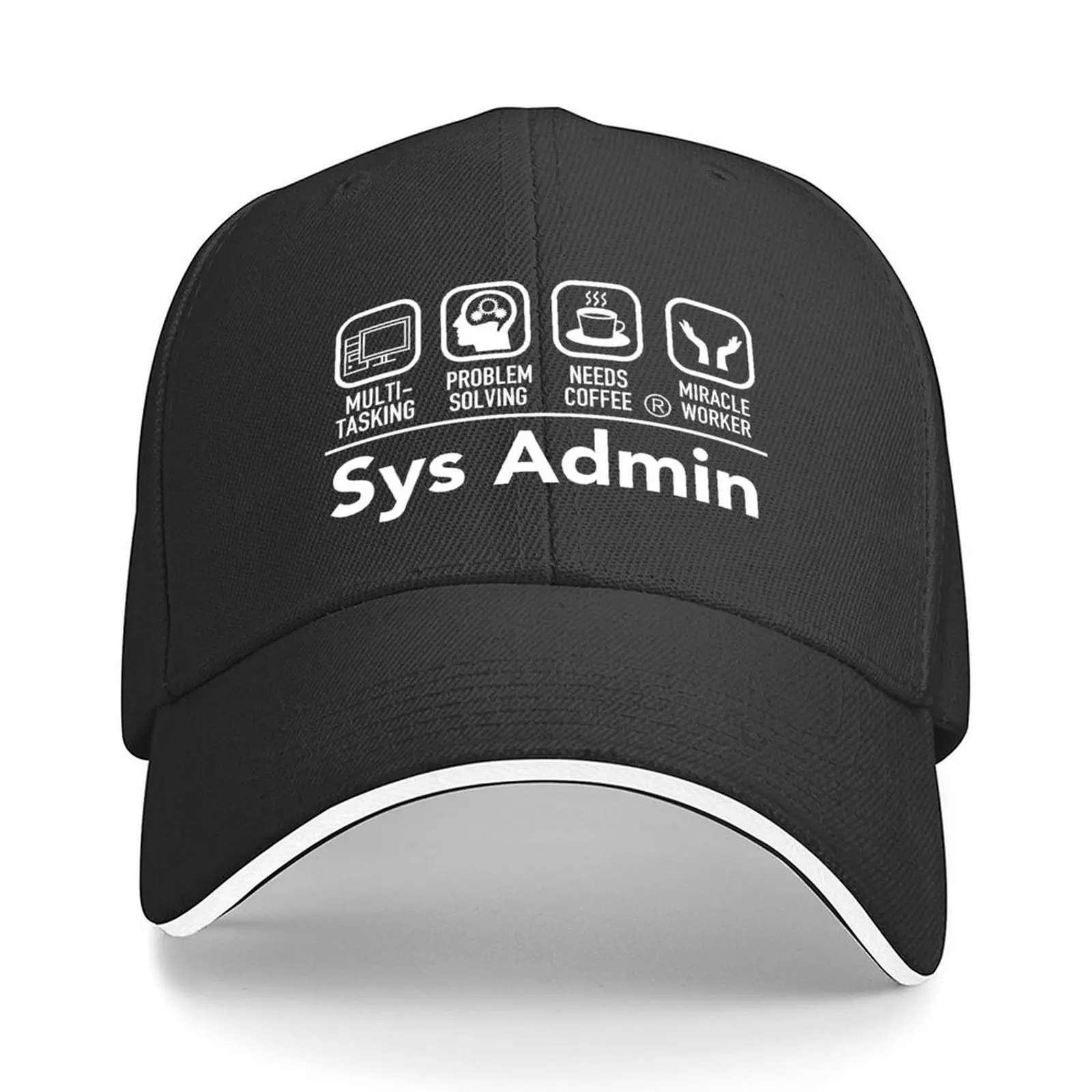 

Computer System Administrator Unix Linux Sys Admin SysAdmin Baseball Cap |-F-| sailor cap for men tea Hat hard hat Boy Women's