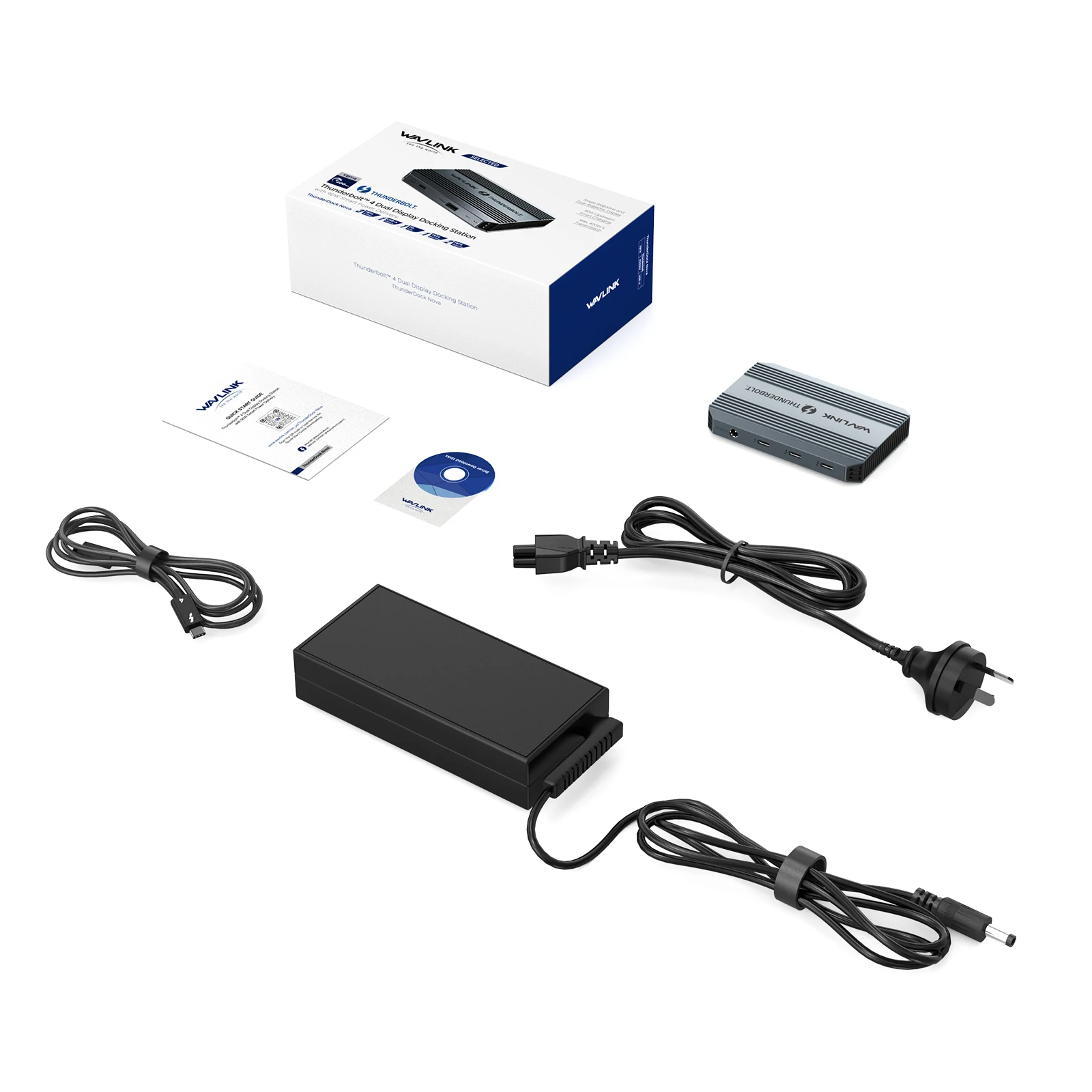WAVLINK 5-in-1 Thunderbolt 4 ハブ 90W PD 充電 シングル 8K または