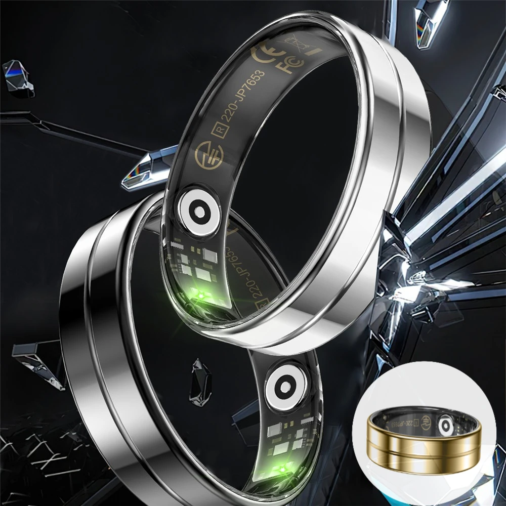 

Smart ring, bluetooth, wearable couple ring, ring steps, sleep, heart rate, blood oxygen, stress, exercise