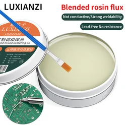 LUXIANZI Lead Free Rosin Flux copper iron tin Metal Welding Oil For Electronic Parts PCB IC Phone Repair Tool Solder Paste