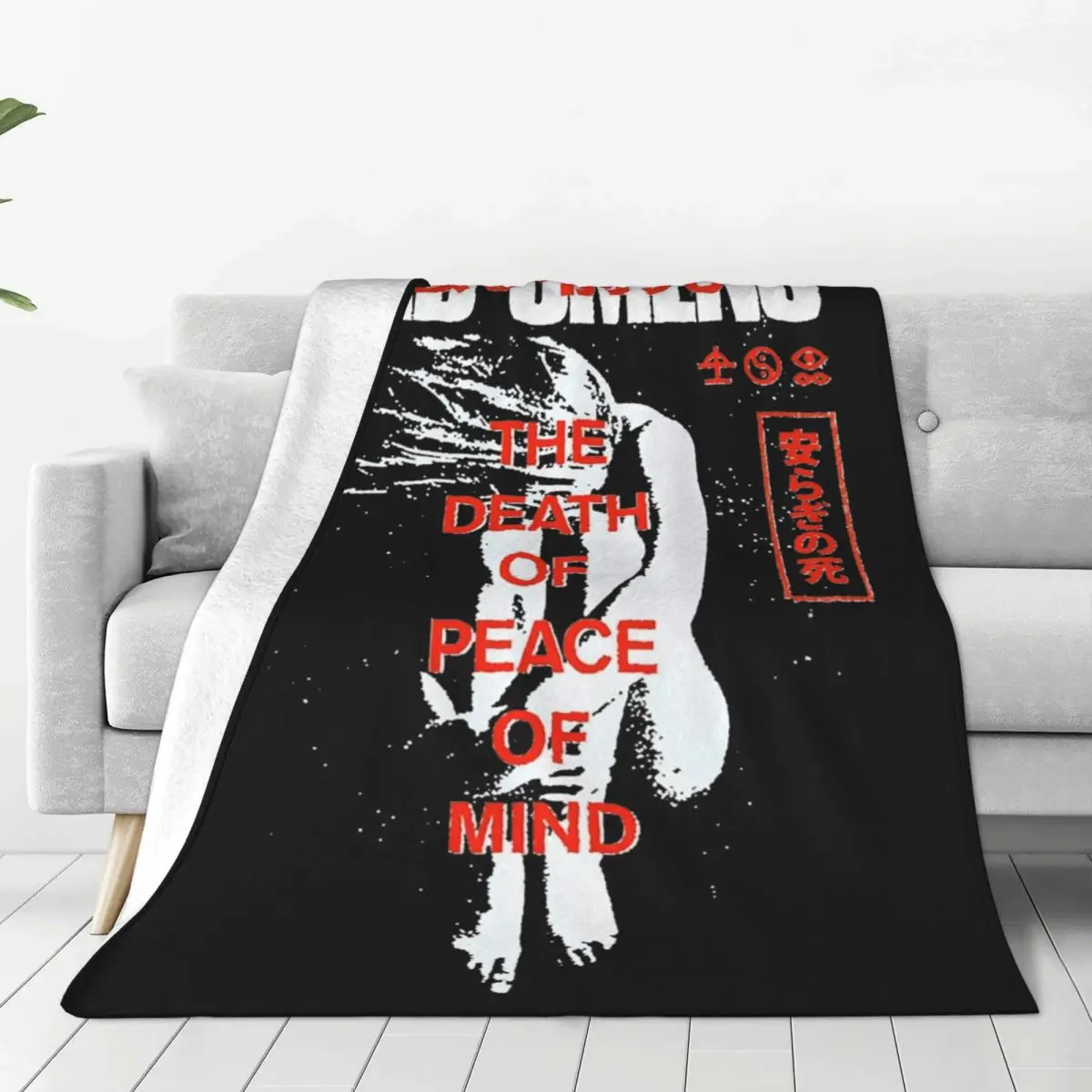 Bad Omens Funny Gifts Merchandise Blanket Fleece Home Metalcore Band Throw Blanket Cozy Super Warm for Bedroom Rug Piece