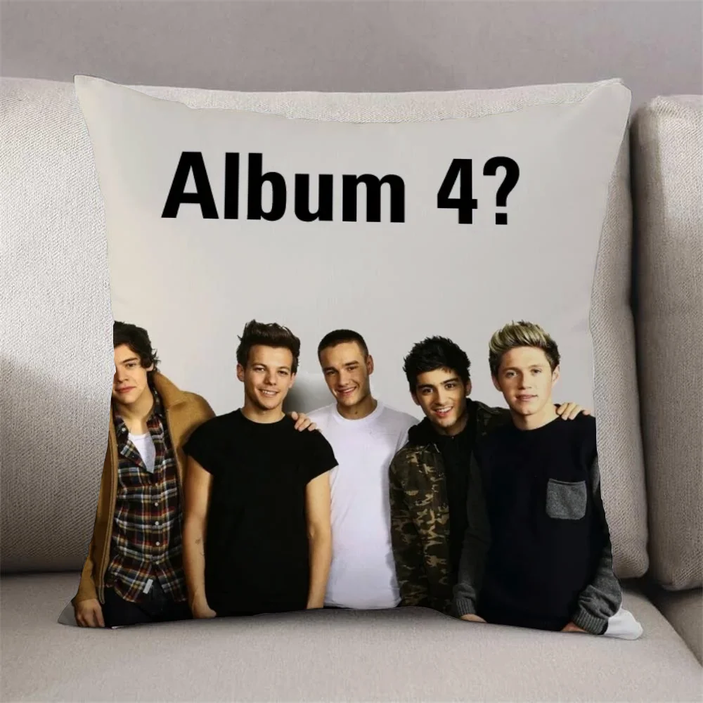 Cushion Cover 45 × 45 One Direction Cushions Home Decor Decorative Pillow Covers for Sofa Pillow Cover Pillowcase 45*45 Pillows