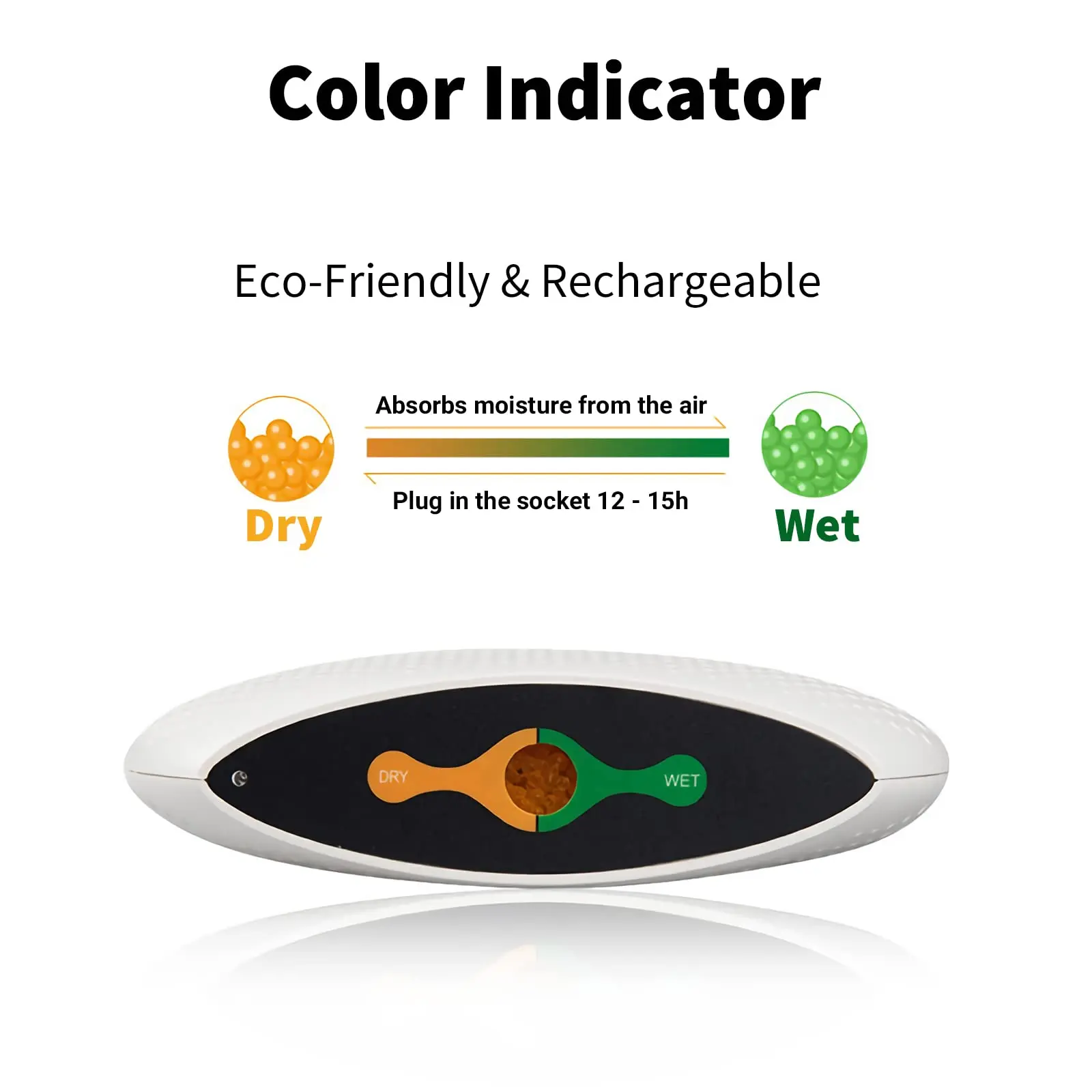 Mini-Luftent feuchter tragbarer wiederauf ladbarer Luftent feuchter Schnur loser erneuerbarer Luft trockner, der Feuchtigkeit absorbiert tragbarer Luftent feuchter