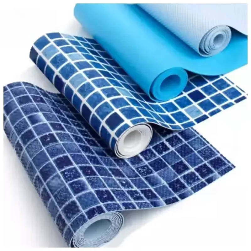 Mosaic vinyl PVC swimming pool lining UV protection, swimming pool lining accessories