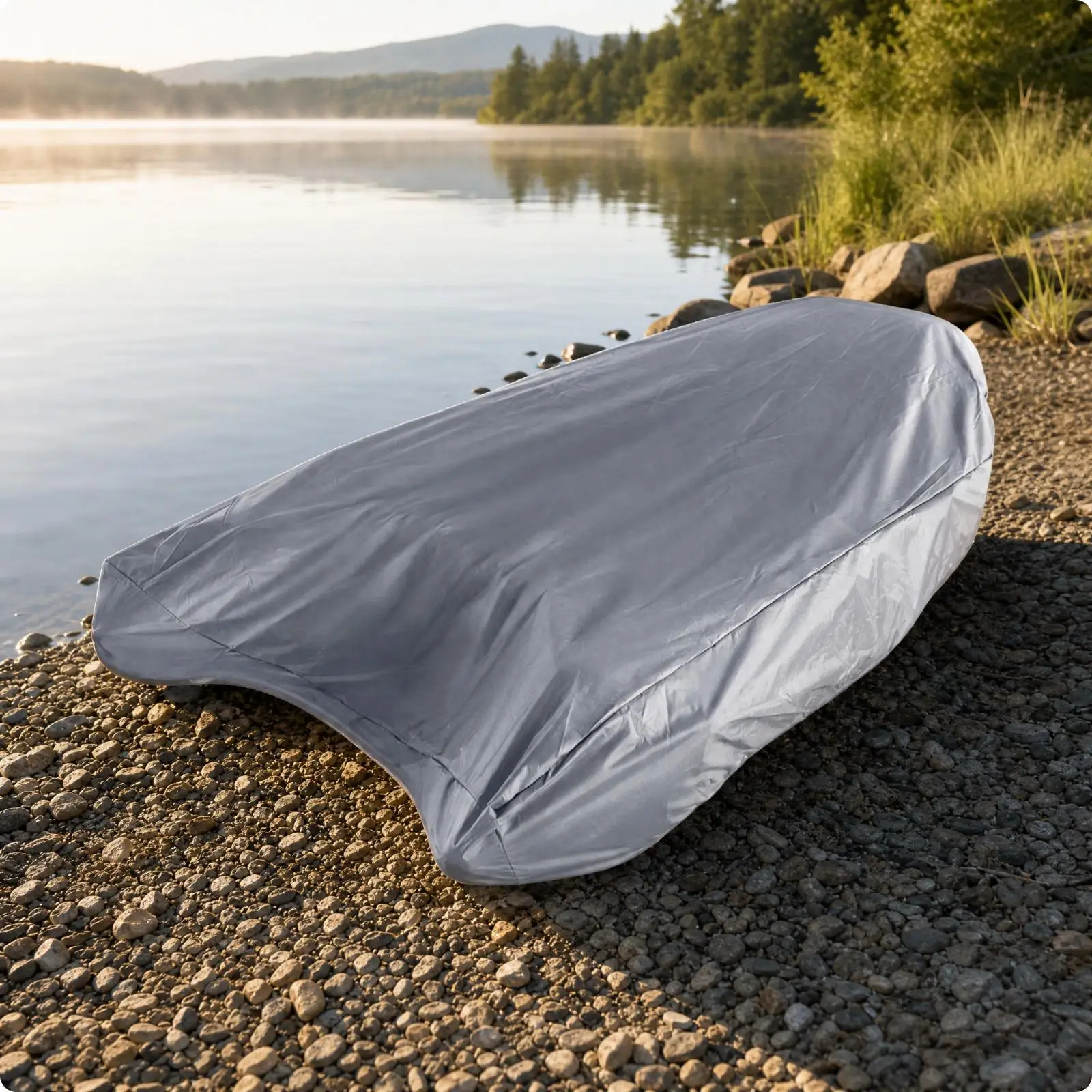 Universal Fit Inflatable Boat Cover Heavy Duty Oxford Cloth Buckle System for Yacht Dinghy Garage Marina Use