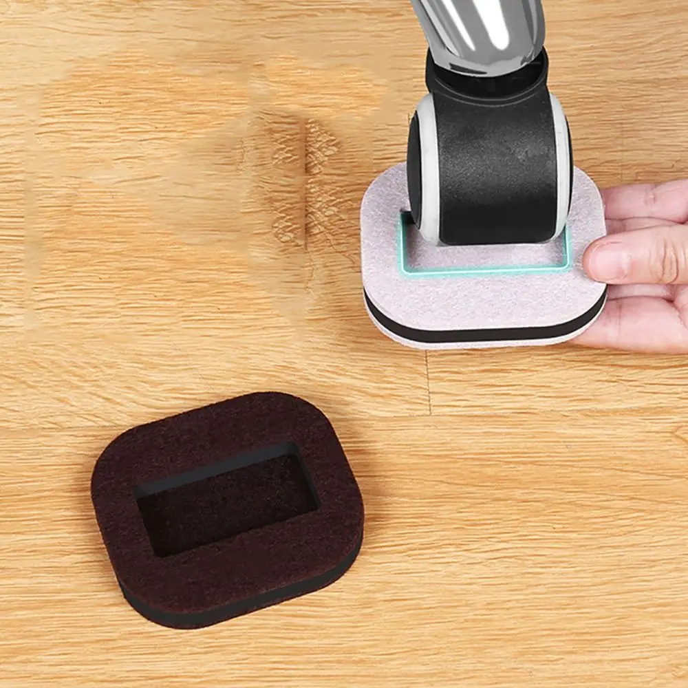 

Replacement Reduce Noise Felt Chair Leg Pad Anti-Sliding Prevent Scratch Chair Caster Pads Couch Floor Protector