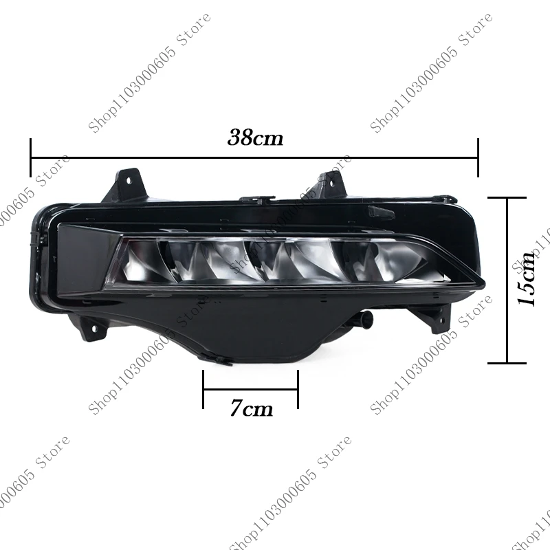 For Skoda Octavia 2020 2021 2022 2023 Automotive LED Fog Light Assembly Front Bumper Daytime Running Light 5E3941699 5E3941700