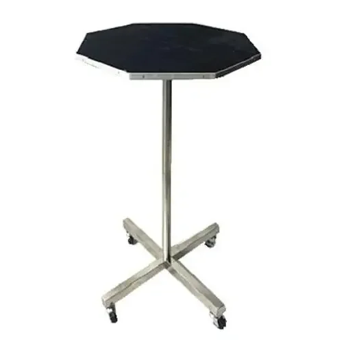 Pro Rolling Table Octagonal Top Stage Magic Tricks Professional Magicians Table Magia Magie Gimmick Illusion Accessory