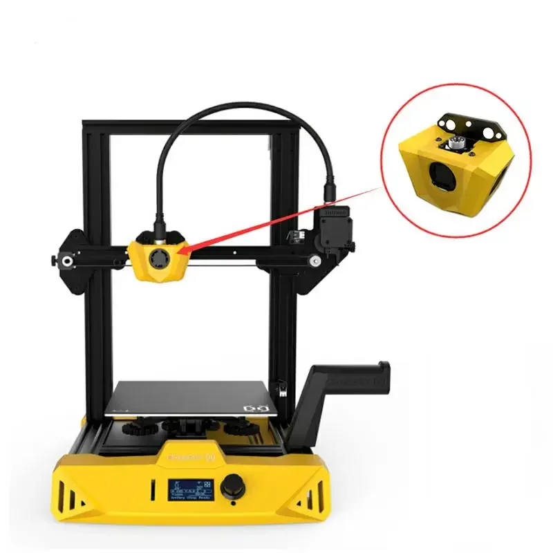 Imagem -04 - Impressora 3d Hornet Extrusora Kit Único Completo Incluindo Ventilador Hotend Termistor Aquecimento Rod Dissipador Garganta Tubo e Bico