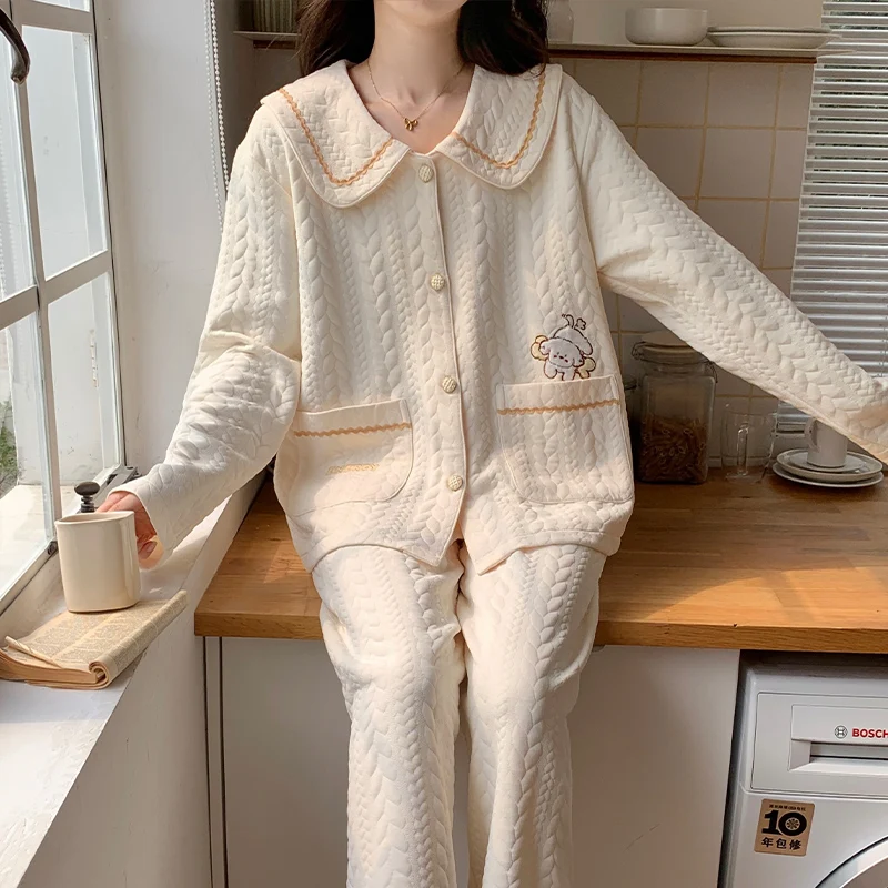 

Пижамные комплекты Y2K для женщин: ультратонкие, модные, с принтом вишни и сердца, для пар, на Хэллоуин, свободного кроя, на Рождество, с забавными цветами и клубникой, в стиле Ins