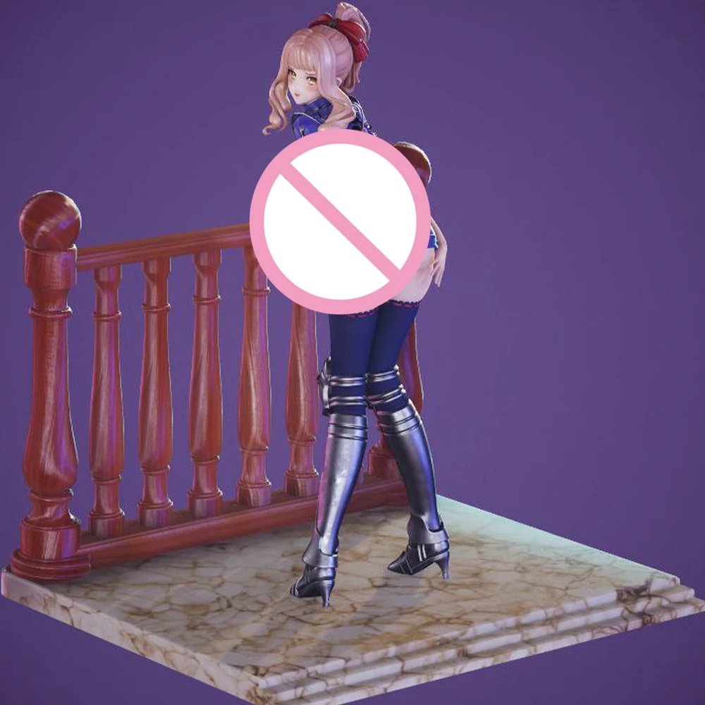

1/24 комплект модели с 3d принтом NSFW Guardrail, сексуальная Belle, женская фигурка из смолы, комплект модели, сделай сам, миниатюрная статуя, неокрашенный комплект, игрушки