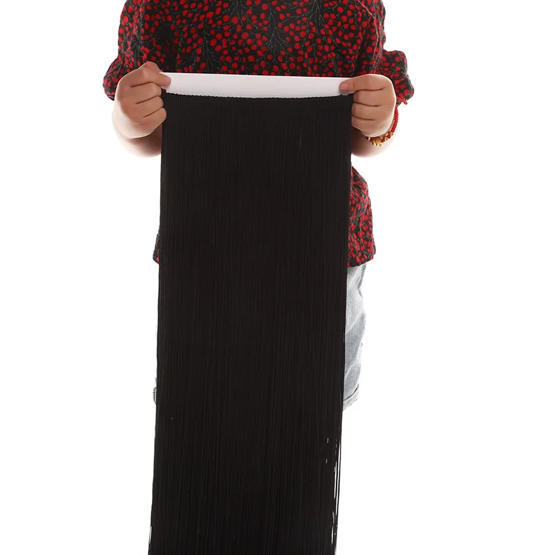 100CM di pizzo lungo frange Trim nappa frange rifilatura per fai da te abito latino abiti da palcoscenico accessori tenda di pizzo