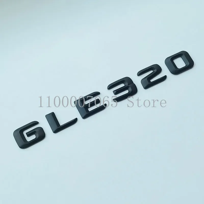 2015 Matte Black Letters GLE320 GLE350 GLE400 GLE250d GLE350d GLE450 4Matic Emblem for W166 Car Rear Logo Sticker