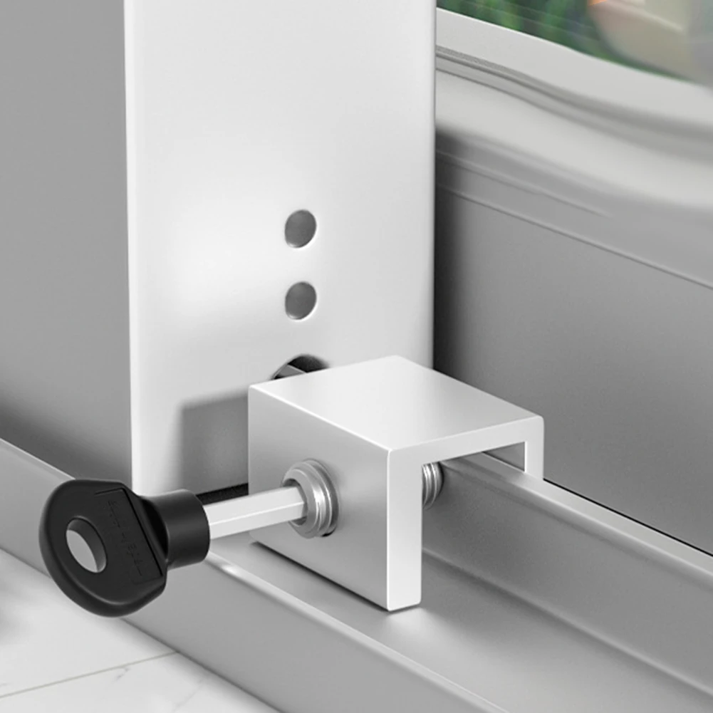Tool Lock Stopper Verstelbare Aluminium En Huisdieren Anti-Diefstal 2 Stuks Deurslot Voor Kids Lock Stopper Praktisch Gloednieuw