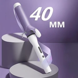 2024 Home Appliance Iron Hair Curler 40mm Big Wave Formers Curler Hair Rollers Auto Rotating Hair Curler Hair Roller