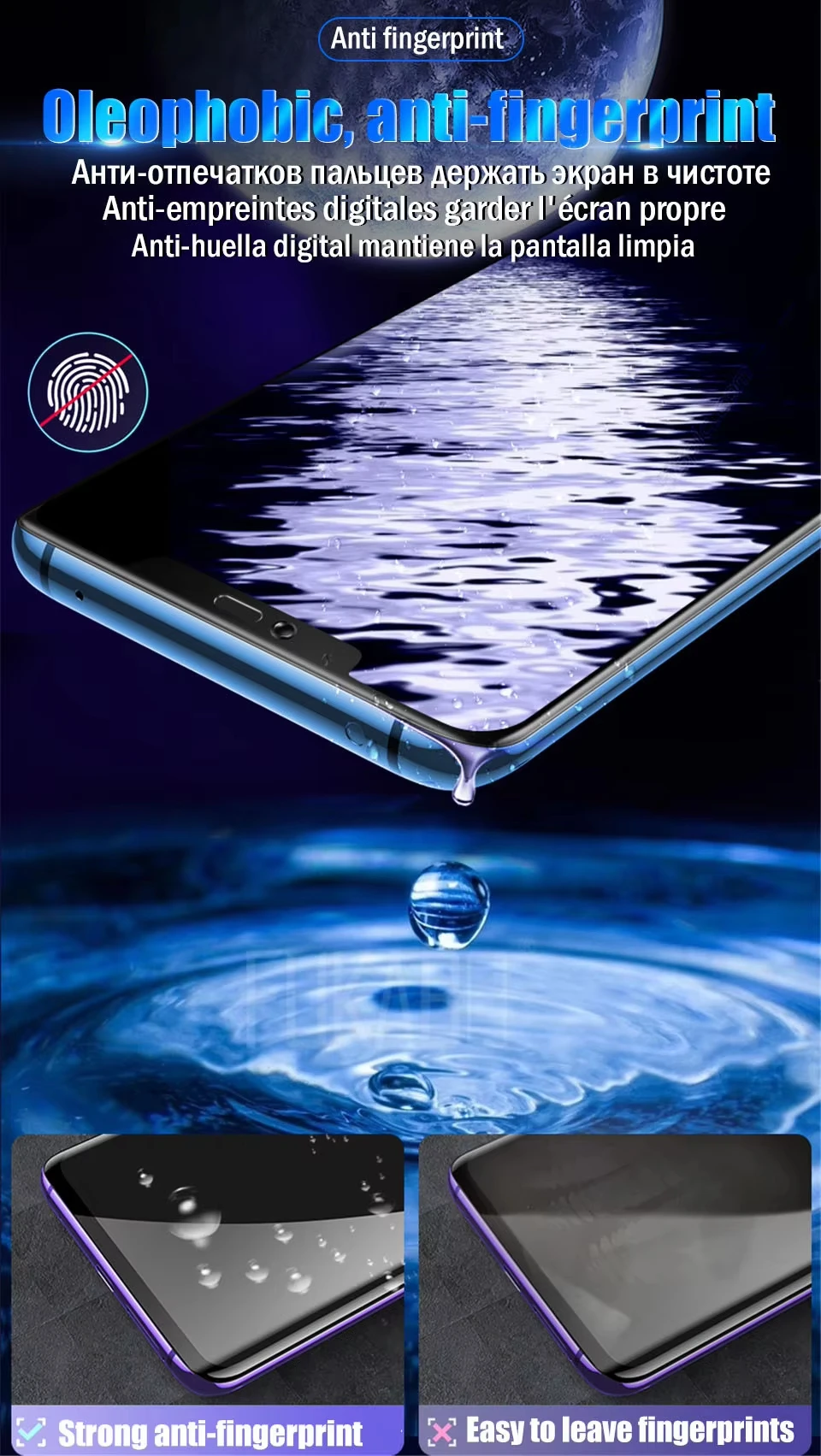 5 Stück Weiche Silikon-Hydrogel-Folie für Samsung S26 Ultra S25 Plus S24 FE S22 S21 S23 S20 Note 20 Pro M23 5G Displayschutzfolie – Detail 1
