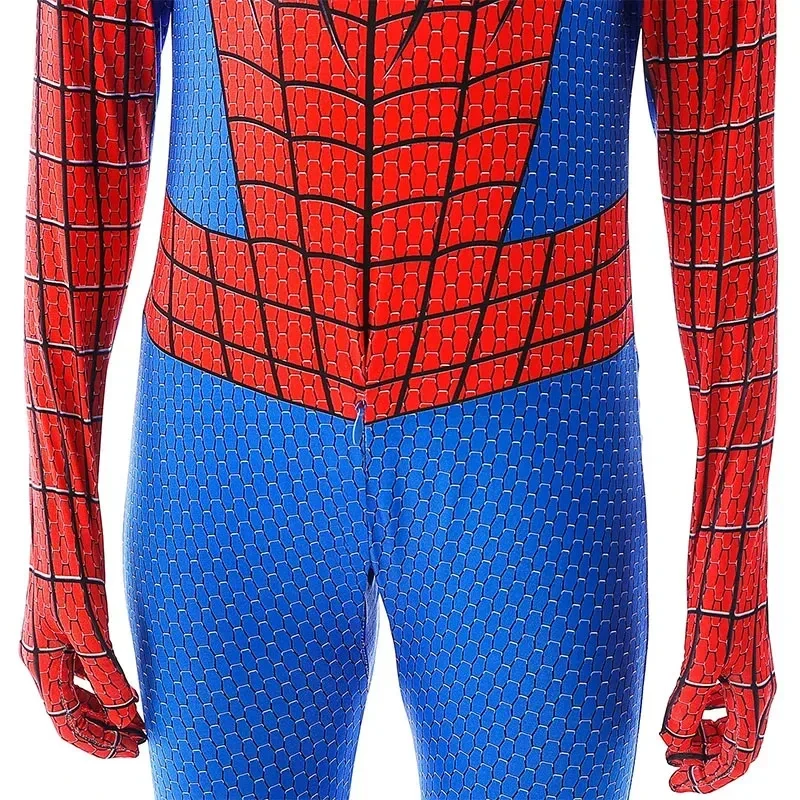 Superhero Spiderman Costume Anime The Amazing SpiderMan Cosplay Bodysuit Launcher Prop Suit Halloween Party Costumes