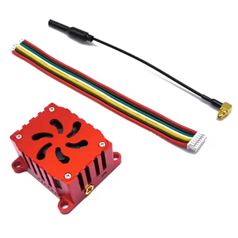 

B34B-Long Distance 5.8Ghz 1.6W FPV Wireless Transmitter 48CH For RC Plane With Heat Sink Fan Video AV Audio Sender
