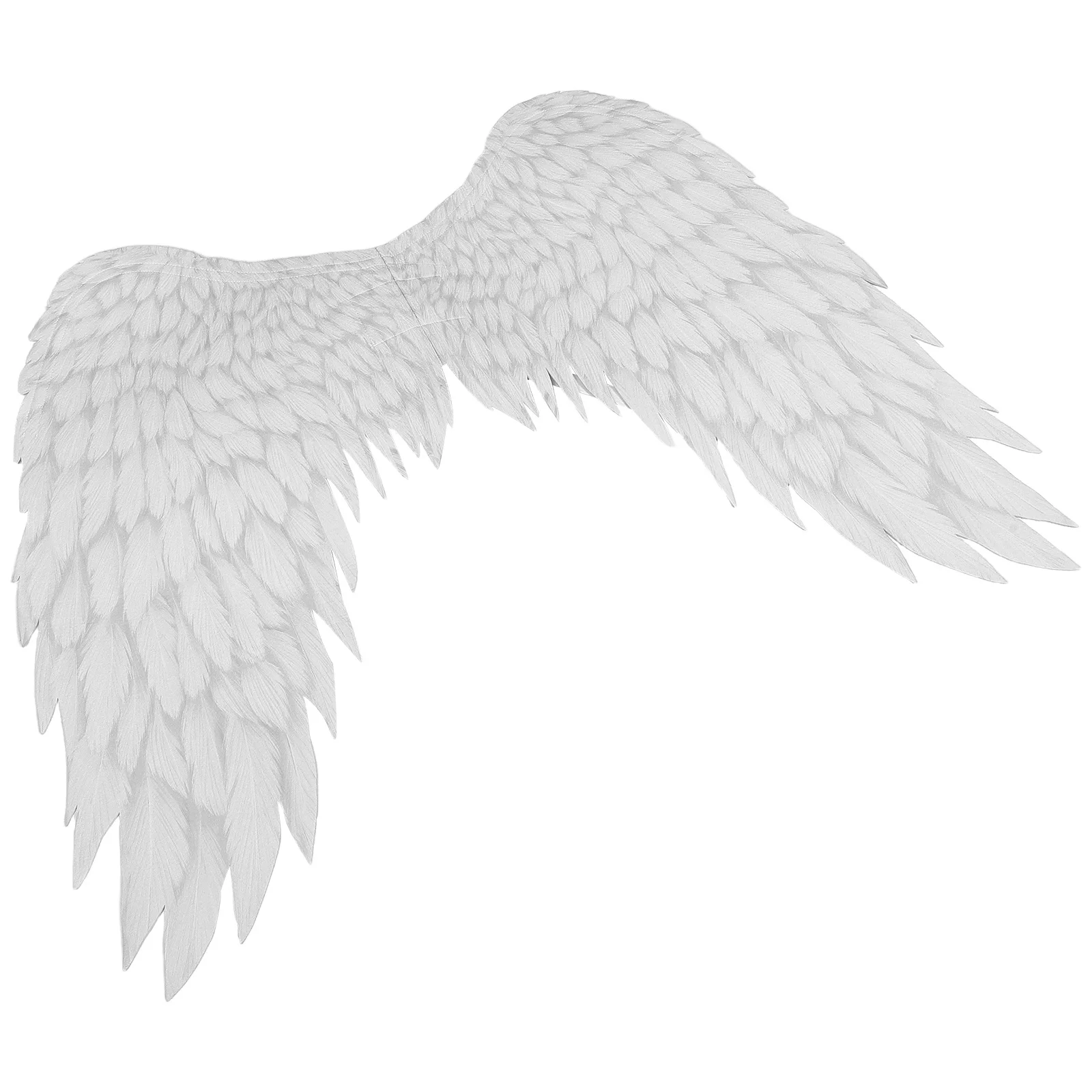 

Party Lightweight Foldable White Adult Women Halloween Costume Accessories Decorative Wing Props For Cosplay