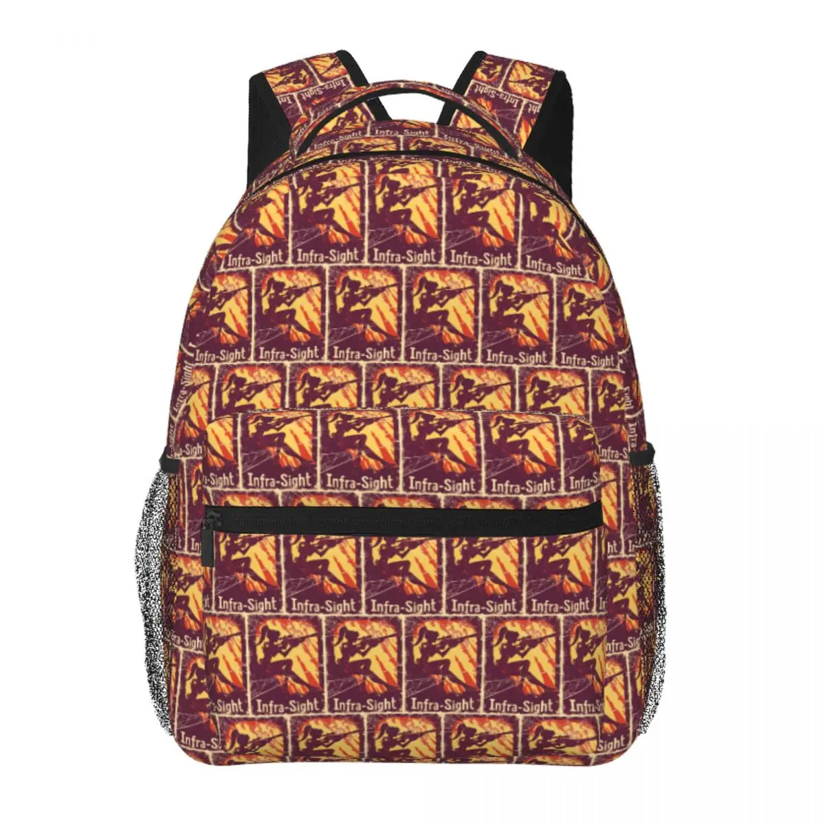 

Vintage Infra-Sight Backpack Student Boys Girls BookBag Kids School Bag Computer Shoulder Bags for Men Women