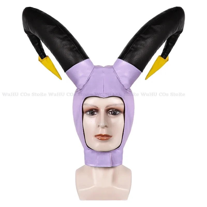 

hhh 2025Hazbin Anime Hotel First Man Angel Halo Adam Mask Cosplay Halloween Party Adult Men Costume