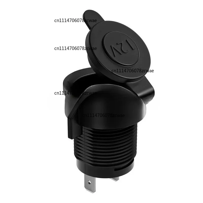 For Car Motorcycle Modification Power Supply Parts Waterproof Cigarette Lighter Socket 12V 20A High Power Charging Socket