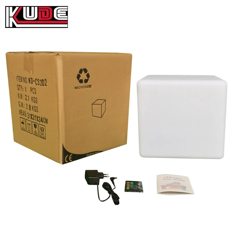 Innenmöbel Haushalt Smart leuchtender Nachttischhocker im Freien wasserdicht LED leuchtend