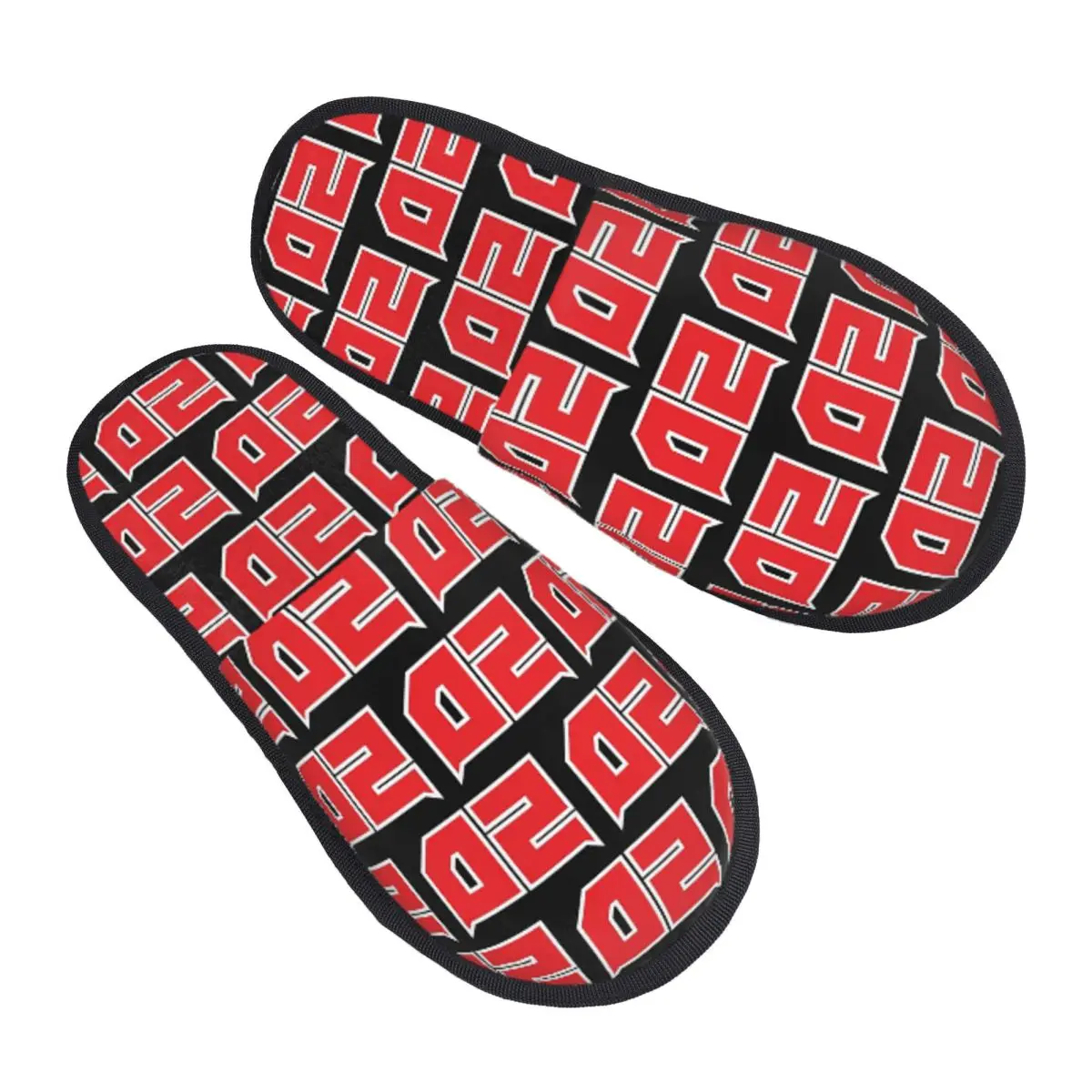 Custom Fabio Quartararo Slippers Memory Foam Warm Soft Women House Slipper Bedroom Cozy Shoes