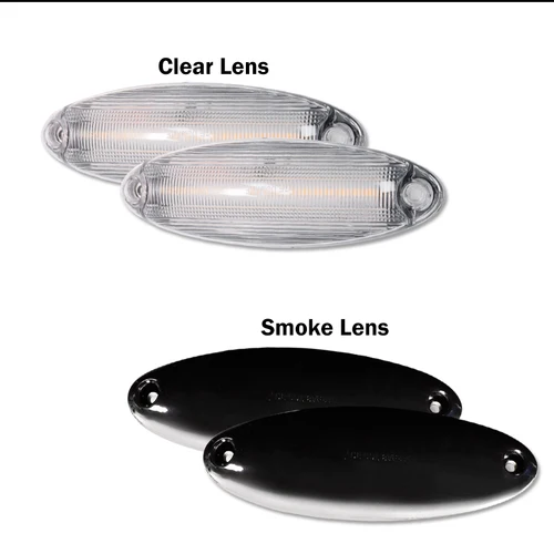 Imagen 2 del producto Luz LED de señalización para techo de cabina, marcador de señal para Freightliner Cascadia 2008-up, semicamión, 12 LED, 5 unidades