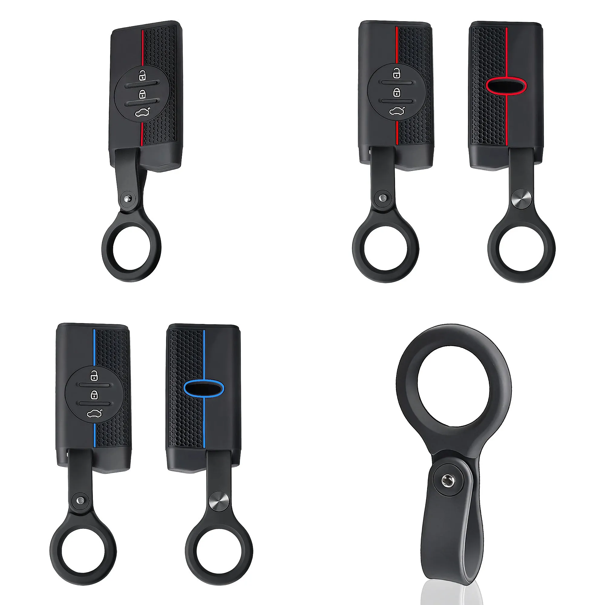 Silicone Car Key Case Cover For Chery Tiggo 7 Pro 8 Pro Exeed Tiggo 2 3x Arrizo 5 Pro Gx 5x EQ7 Auto Shell Fob Holder