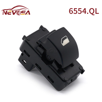 NEVOSA Power Window Lifter Control Switch Lifter For Citroen C4 Peugeot 207 2007-2015 6554.QL 6554QL 6554.ZL 6490.HQ 6554.HJ