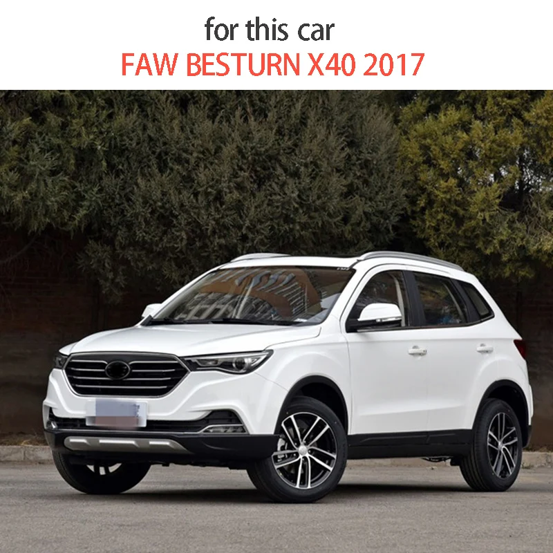 Silver For FAW BESTURN X40 2017-2019 Interior Control Gear Decoration Frame Air Conditioning Outlet Ring