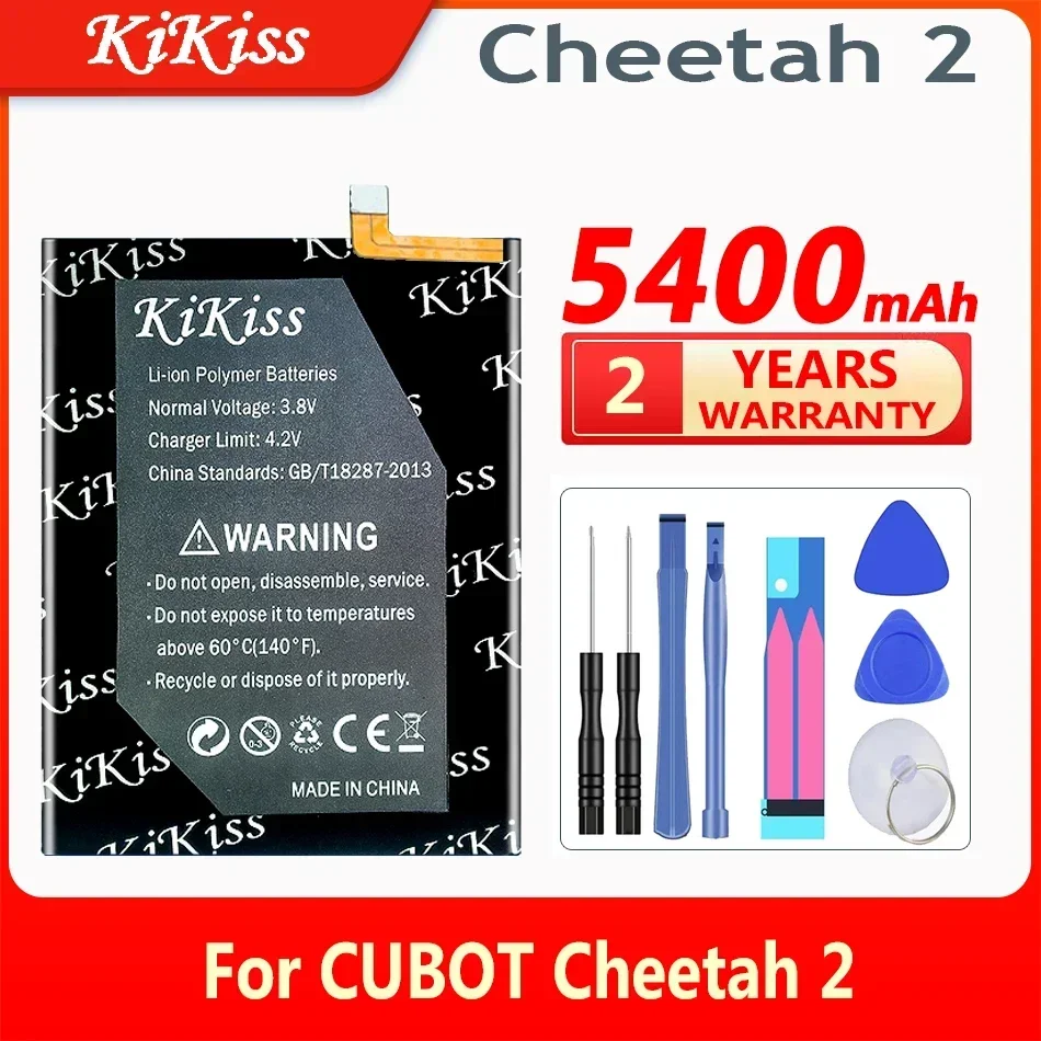 

Сменный аккумулятор KiKiss Cheetah 2 5400 мАч для CUBOT Cheetah 2 Cheetah