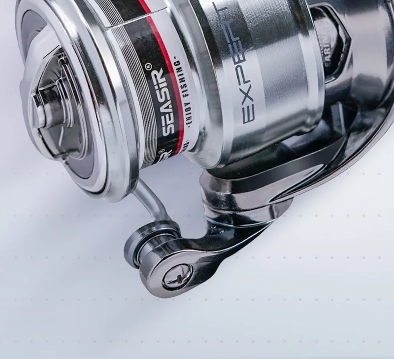 Seasir Expert Spining Angelrolle, ultralanger Wurf, 1500S-4000S, 10+1BB, 5,2:1 einteiliger Metall-Power-Griff, Süßwasser, Salzwasser – Detail 5