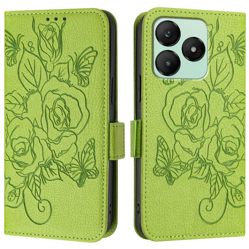 For Couqe Wiko T20 3D Flower Wallet Flip Case on For Funda Wiko T20 WikoT20 T 20 Cases RFID Blocking Leather Phone Cover Women