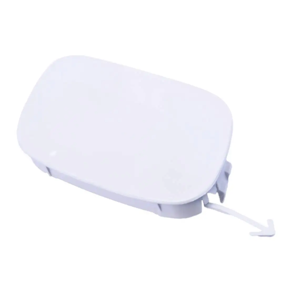 52128-47910 Car Front Left Side Tow Hook Eye Cap Cover Fit For Toyota Prius 2019 2020 2021 White ABS - view 2