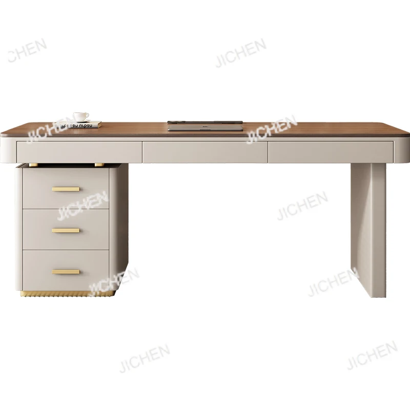 

Рабочий стол для руководителя, компьютерный простой роскошный рабочий стол, деревянные ящики, мебель Escritorios De Computadora