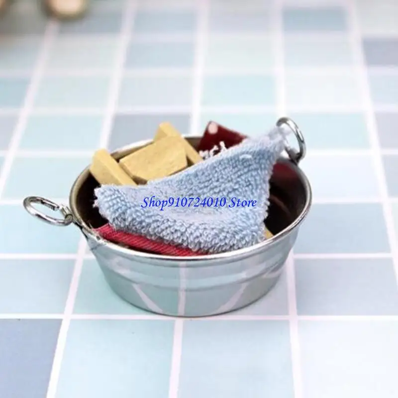 

77HD Child Safe Mini Wash Want для аксессуаров кукол Легкий портативный дизайн способствует творческим притворным делам
