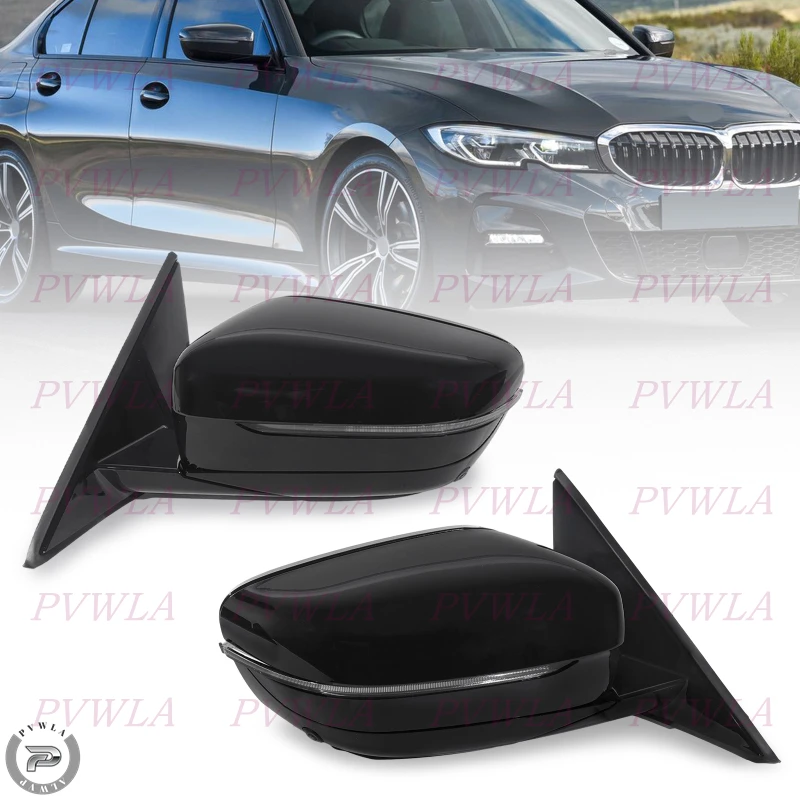 9PIN Power Fold  Auto-Dimming Rear Mirror Assembly For 3Series G28 325Li xDrive 2019 2020 2021 2022 2023 Blind Spot Side Mirror