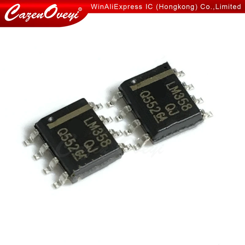 50pcs/lot LM358 LM358DR SOP8 Operational Amplifiers-Op Amps Dual Low new original In Stock