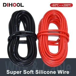 Cable de silicona súper suave resistente a altas temperaturas, Cable de cobre estañado de alta corriente para inversor de batería, Motor UPS