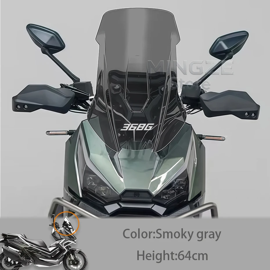 Motorcycle windshield windshield wind deflector protective cover For ZONTES 368G 368 G 368-G Windshield modification accessories image 3