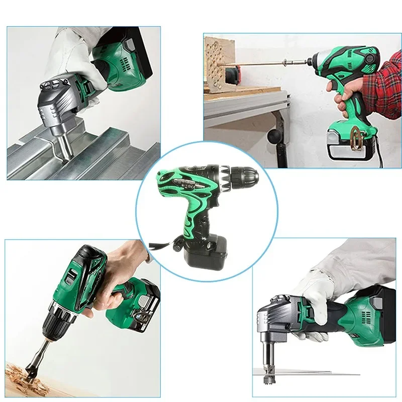 بطارية Ni-CD قابلة للشحن 14.4 فولت |   12.8 أمبير، يناسب هيتاشي EB1414S/EB1412/EB1424/EB1430، متوافق مع DS14DVF3/DS14DFL/DV14DL