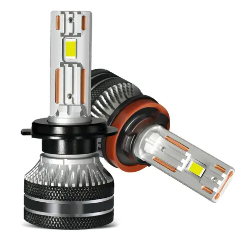 K5C H7 LED 60000LM 140W H7 Canbus Led Bulbs 4300K LED H4 H11 HB3 9005 HB4 9006 K6C Led Double Copper Tube Fog Light 12V 2PCS