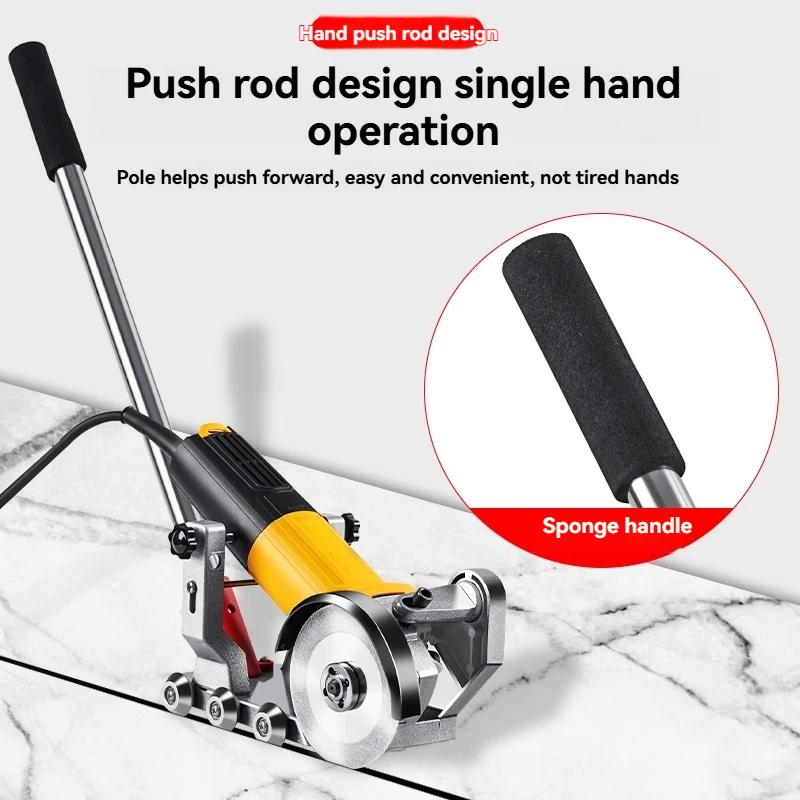 

Электрическая угловая шлифовальная машина, строительный инструмент, очиститель канавок, машина для резки и обработки канавок, специально для керамической и напольной плитки.