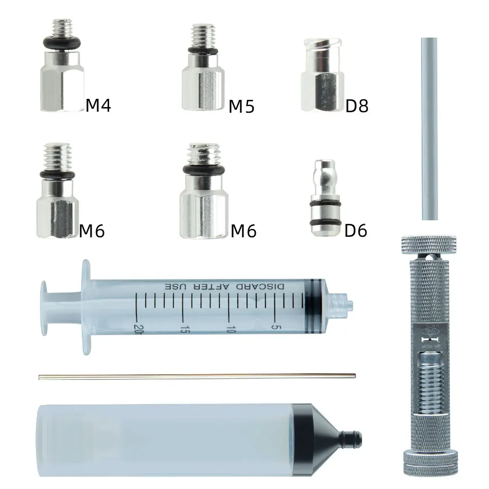 NFOX Multifunktions-Hydraulikbremse Wartung Entlüftungsnadel Multi Fahrradreparaturwerkzeug Fahrrad EZmtb Kit Ölrohrschnitt Schraubenabdeckung